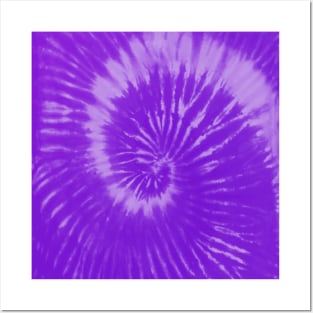 Purple Tie Dye Posters and Art